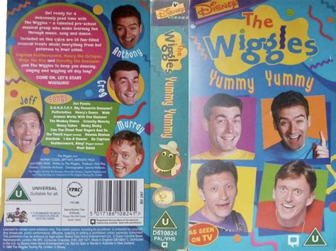 The Wiggles: Yummy Yummy 1999 VHS The Wiggles, Yummy,