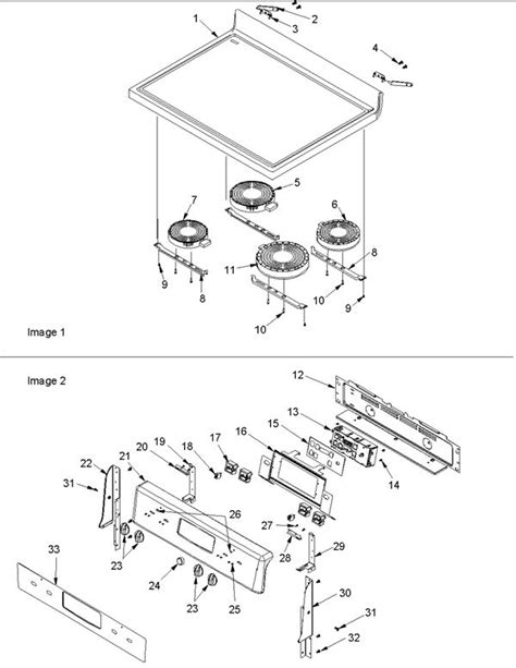 Amana Stove Parts Diagram