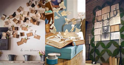 HomelySmart | 12 Unbelievable Decoration Ideas With Old Books - HomelySmart