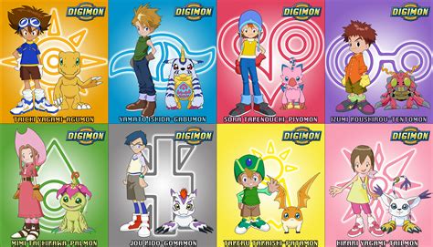 Digimon Season 1 Characters