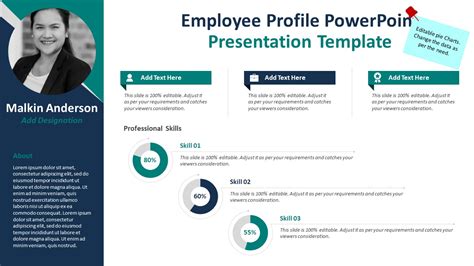 Employee Profile PowerPoint Presentation Template | PPT Slides