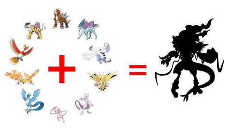 How To Draw 10 Legendary Pokemon In 1- Pokemon Fusion. - YouTube