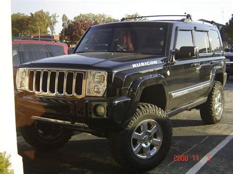 Lifted Jeep Commander Interior