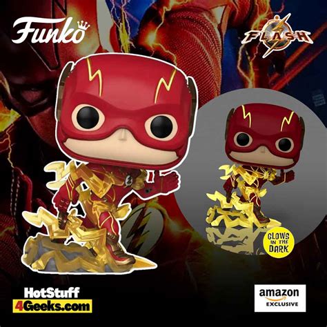 The Flash (2023): The Flash (Running) Glow Funko Pop! EXCL