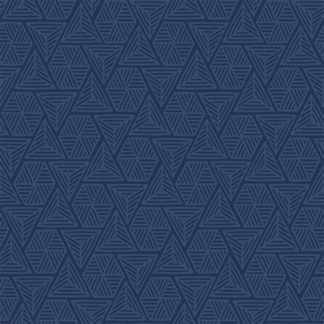 Navy Blue Geometric Wallpaper