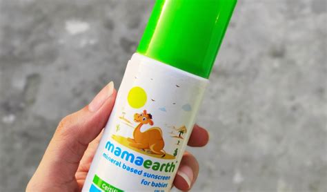 Mamaearth Mineral Based Sunscreen Review - Glow With Nishi