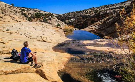 Upper Calf Creek Falls Hike, Escalante Wilderness - Hike Bike Travel