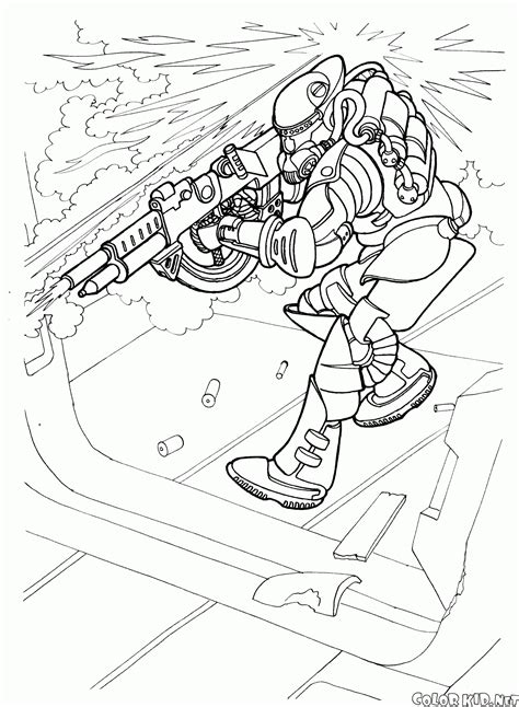 War Robots Coloring Pages Coloring Pages