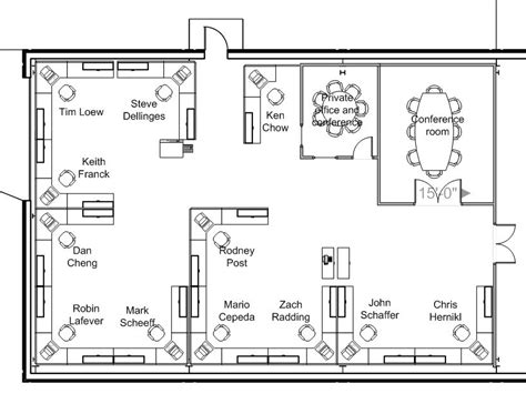 Small Business Floor Plan Layout