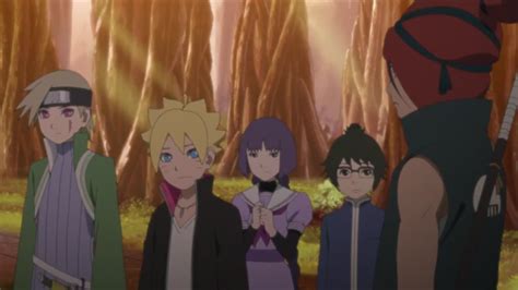 Kagura, Boruto, Sumire, Denki and Iwabe || Boruto: Naruto Next ...