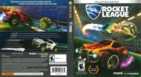 Rocket League (2016) Xbox One Cover - DVDcover.Com