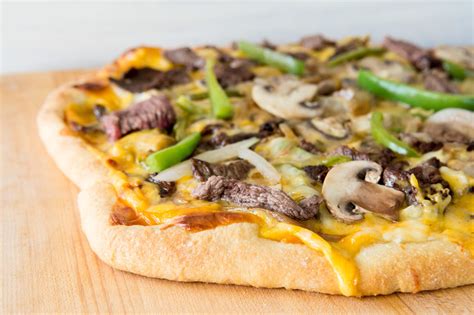 Easy Philly Cheese Steak Pizza Recipe | Beef Pizza Recipes