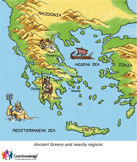 Ancient greece Geography and Antique maps - Ancient Greece Facts.com