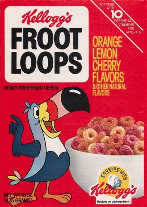 Froot Loops | Fruit loops cereal, Cereal flavors, Best cereal