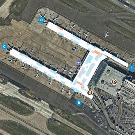 Portland Airport Map: Guide to PDX's Terminals