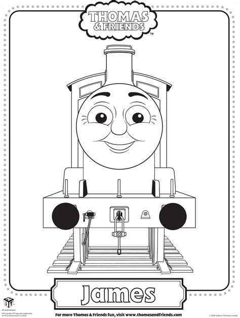 Thomas The Tank Engine Coloring Pages Printable - Coloring Page ...