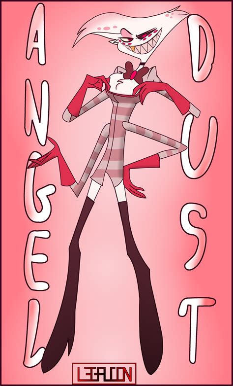 Angel Dust fanart by me : r/HazbinHotel