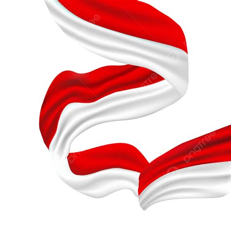 Bendera Indonesia Vector Design Images, Bendera Indonesia Realistic ...