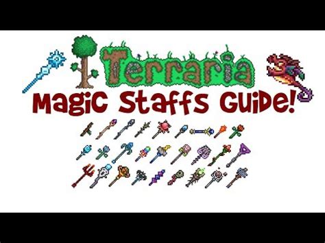 Steam Community :: Video :: Terraria Magic Weapons Guide: ALL Staffs ...