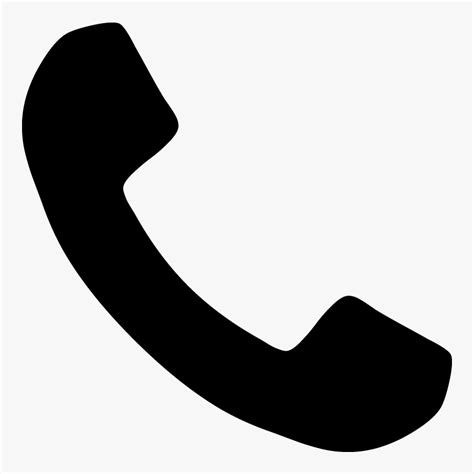 Telephone Phone Call Icon Symbol Vector - Tel Icon Png, Transparent Png ...