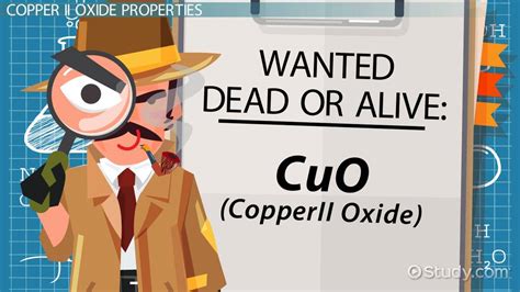 Copper II Oxide | Formula, Properties & Structure - Lesson | Study.com