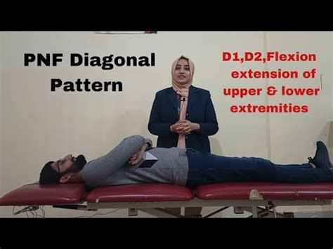 PNF diagonal pattern |Part 3| D1 and D2 flexion and extension of upper ...