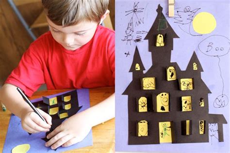 Halloween Haunted House | Crafts for Kids | PBS Parents | Halloween ...