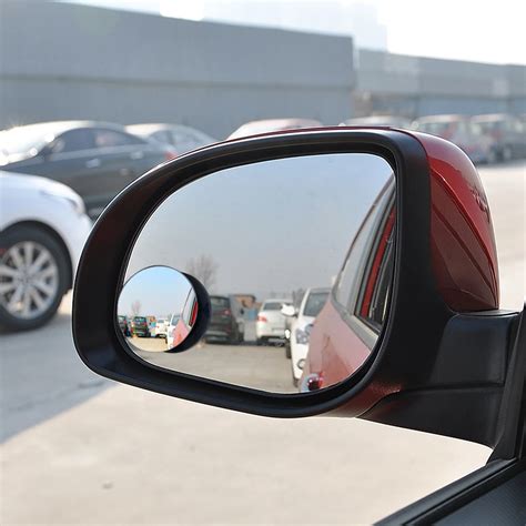 2pcs Car Mirror Auto 360 Wide Angle Round Convex Mirror Car Vehicle ...