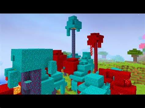 How To Grow Nether Trees In The Overworld - YouTube