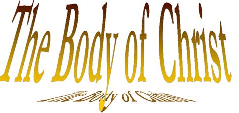 The Body of Christ