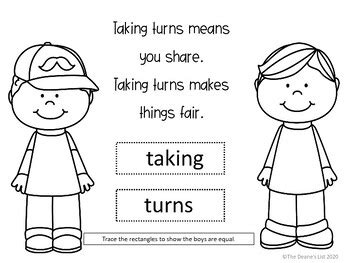 Taking Turns is Important to Learn: Early learner social skills ...