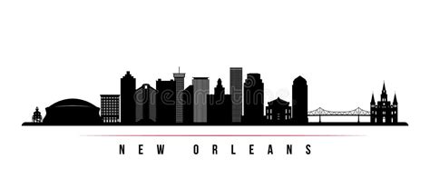 New Orleans Skyline Silhouette Stock Illustrations – 149 New Orleans ...