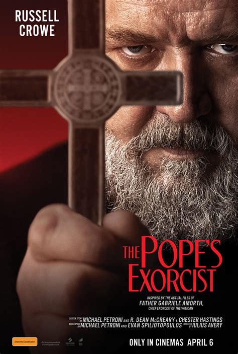 Poster, Trailer & Featurette Drop For THE POPE'S EXORCIST - Monster ...