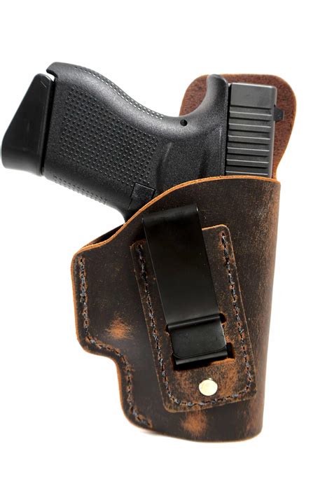 Ruger SR9 Compact IWB Leather Holster - Concealed Carry Holster