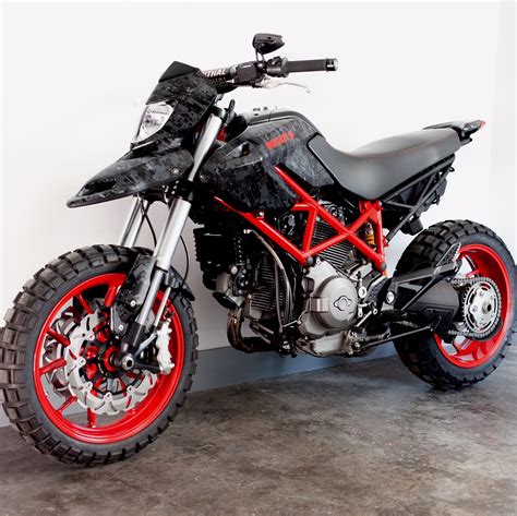 Custom Ducati Hypermotard 796 by Jesse Spade – BikeBound