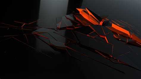 Broken Glass Pieces Red 4k Wallpaper,HD Abstract Wallpapers,4k ...