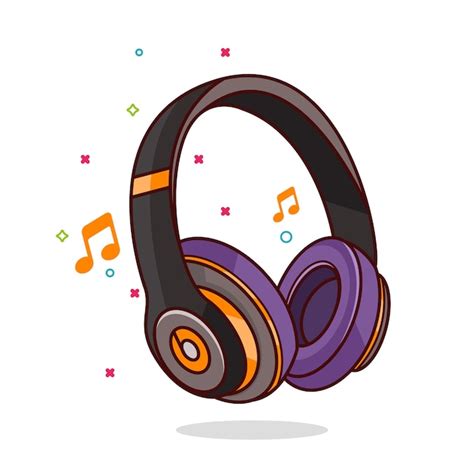 Headphone icon illustration Vector | Premium Download