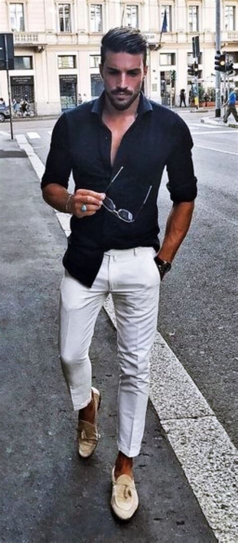 40 Best Tucked In Shirt Outfits For Men – Macho Vibes