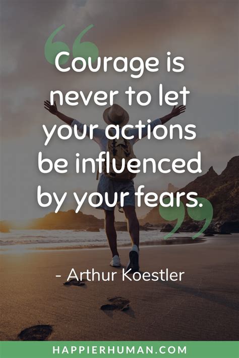 65 Fearless Quotes to Find Your Hidden Courage - Happier Human