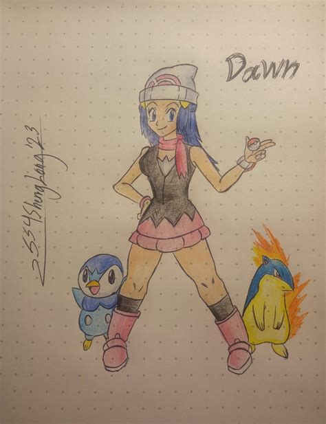 Dawn from Pokemon Diamon and Pearl by MegaLinkDamon03 on DeviantArt