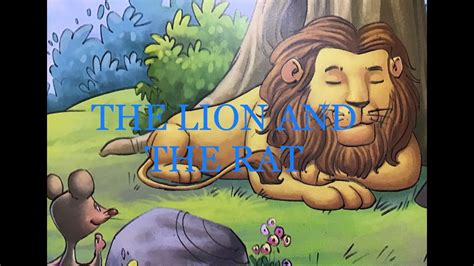 STORY :THE LION AND THE RAT - YouTube