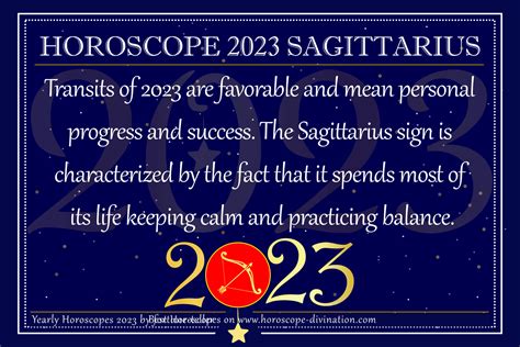 Horoscope 2023 Sagittarius - Yearly Forecast & Future