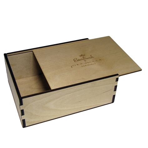 Laser Cut Box, 8" x 6" x 3.125" - BX-080603-LC | Adlib