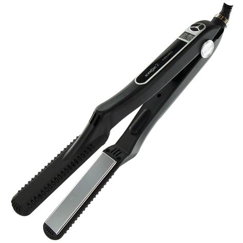 CROC - Croc Black Titanium Infrared Flat Iron, 1 Inch - Walmart.com ...