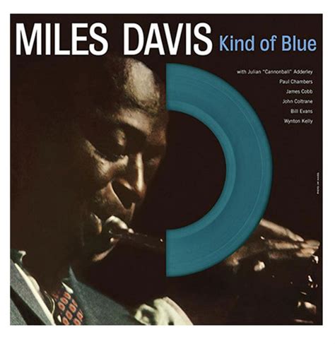 Miles Davis ‎– Kind Of Blue LP - Limited Edition Blue - FiftiesStore.com