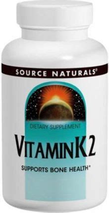 Source Naturals Vitamin K2 | News & Prices at PricePlow