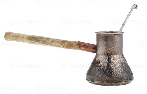 retro copper coffee pot isolated 11852653 Stock Photo at Vecteezy