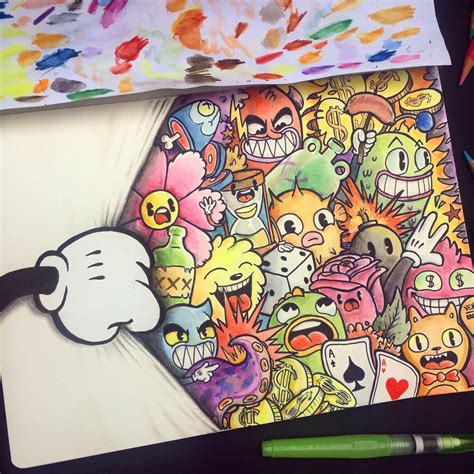 Vexx on Twitter | Cute doodle art, Doodle drawings, Graffiti doodles