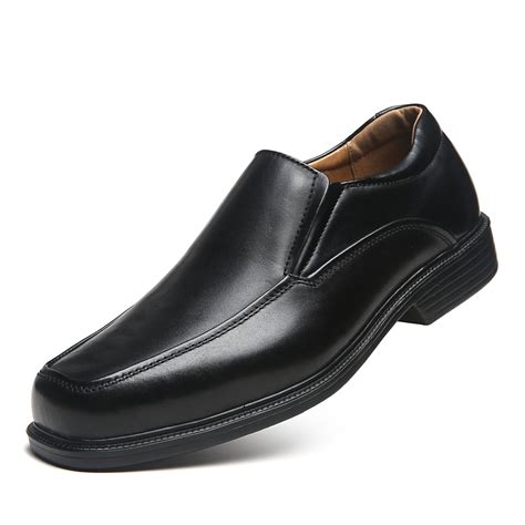 Men's Wide Width Oxford Shoes Wide-3-Black | La Milano Mens Shoes