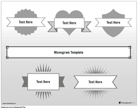 Free Monogram Templates — Monogram Logo Maker